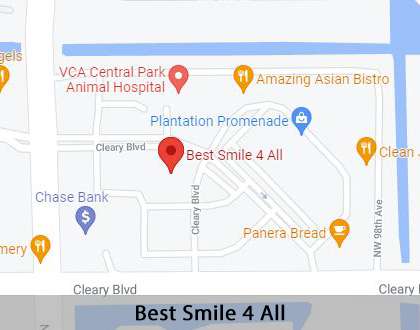 Map image for Dental Implant Restoration in Plantation, FL